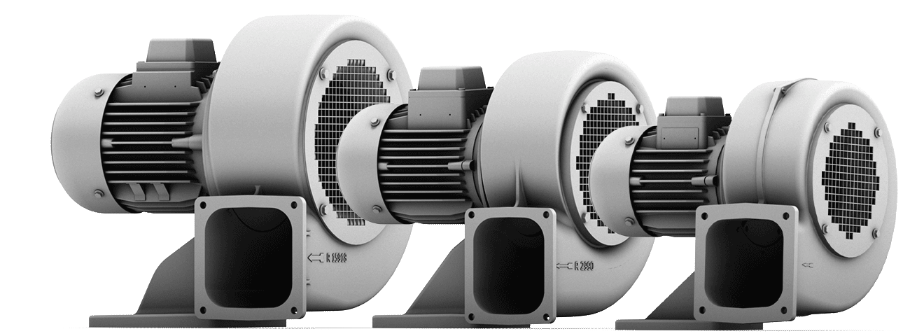 ND (low-pressure radial fan)