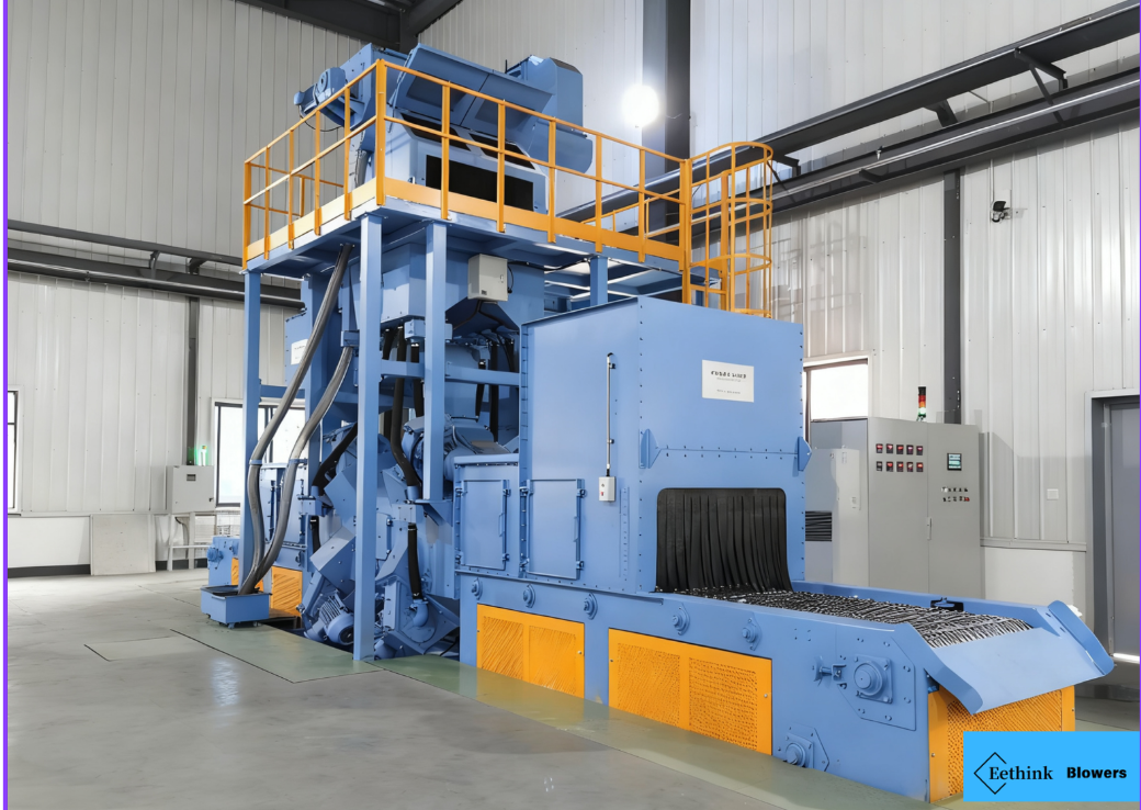 Case Study: Achieving One-Third Power Savings in Shot Blasting Equipment with Elektror Radial Blower